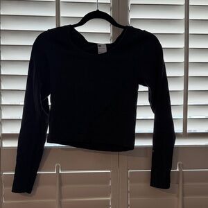 All in Motion Black Long Sleeve Women's Tee